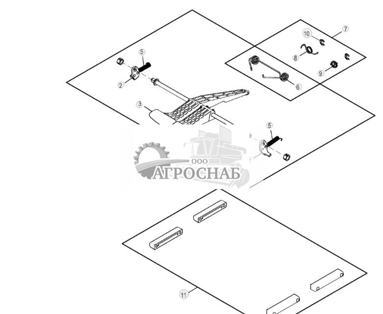 Направляющая сиденья и компоненты регулирования наклона - ST301412 180.jpg